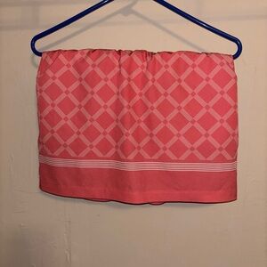 Pink Plaid Skirt